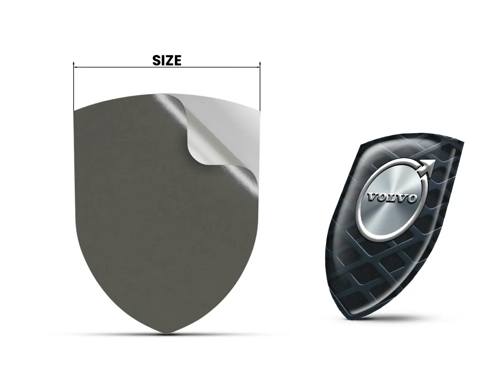 Volvo Vinyl Logo Stickers Pro Max Resilient Elegant Layout